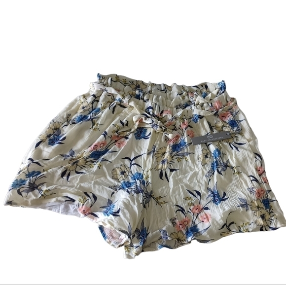NWT! TART Rita paperbag floral print shorts - Picture 1 of 6
